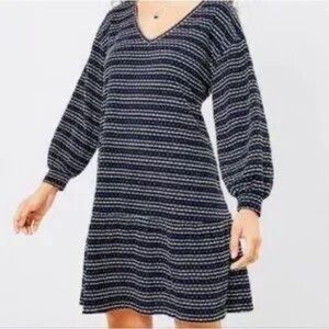 LOFT striped dress. Size XSP